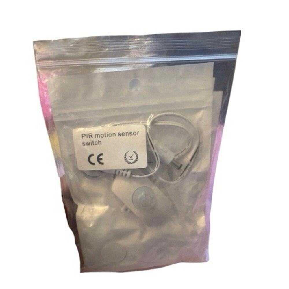 PIR Motion Sensor Switch Wired White Motion/PIR Activated 3 pack